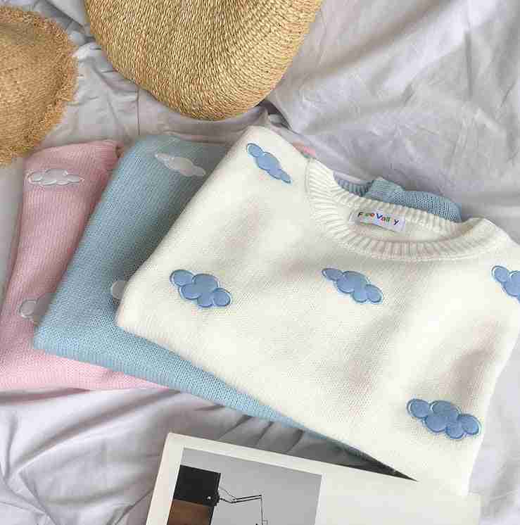 Loose cloud sweater sweater - Kng inc. ®