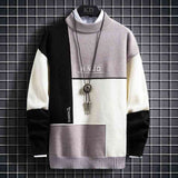 Sweater Men's Fashion Loose Fitting Knit Sweater - Kng inc. ®