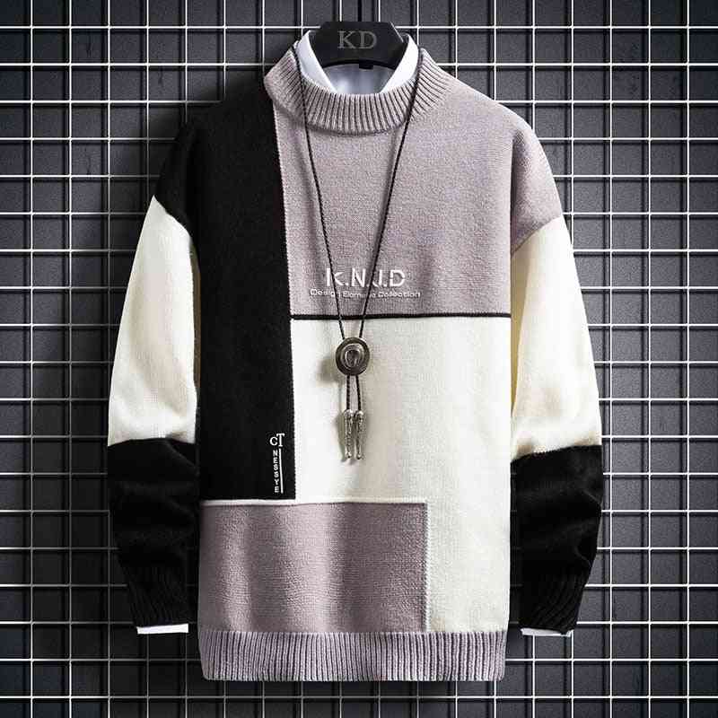 Sweater Men's Fashion Loose Fitting Knit Sweater - Kng inc. ®