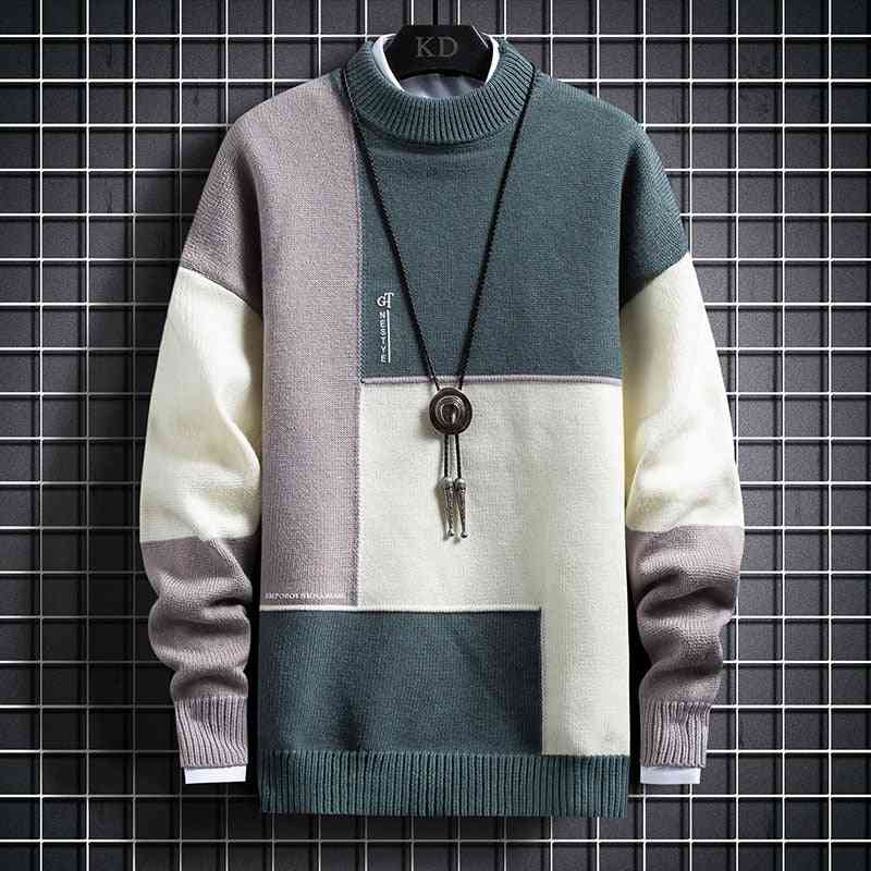 Sweater Men's Fashion Loose Fitting Knit Sweater - Kng inc. ®