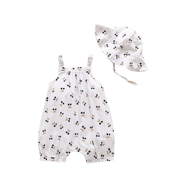 Baby Clothes Summer Clothes Thin Female Baby Bag Shorts Net Red Baby Clothes Cute Ins Wind Boxer Romper - Kng inc. ®