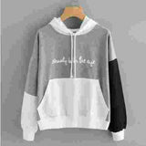 Explosive Color Matching Hooded Sweater Women - Kng inc. ®