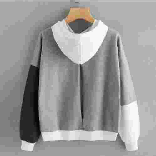 Explosive Color Matching Hooded Sweater Women - Kng inc. ®