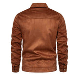 Fashion Slimming Men's Polo Collar Jacket Casual Jacket - Kng inc. ®