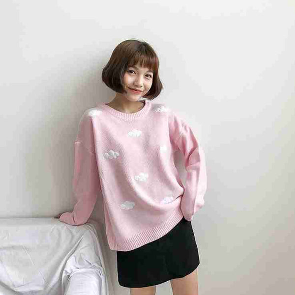 Loose cloud sweater sweater - Kng inc. ®