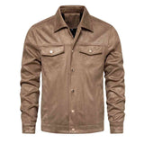 Fashion Slimming Men's Polo Collar Jacket Casual Jacket - Kng inc. ®