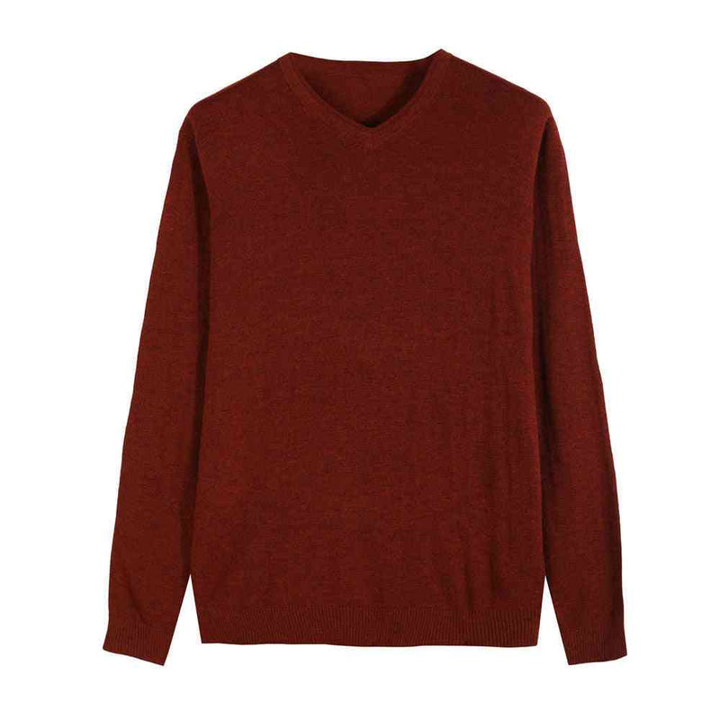 Cashmere sweater knit sweater men's casual sweater - Kng inc. ®