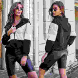 Autumn ladies hooded casual jacket jacket fashion all-match - Kng inc. ®