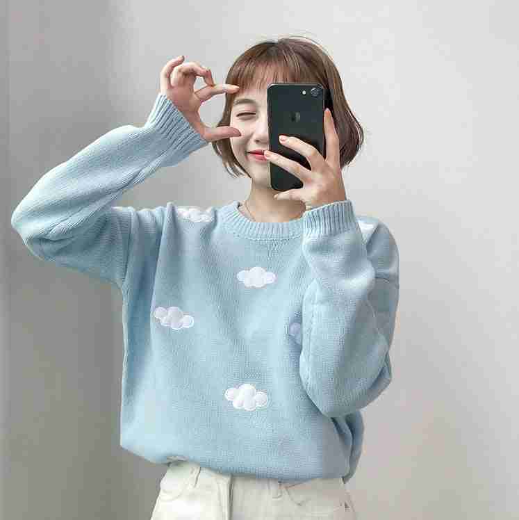 Loose cloud sweater sweater - Kng inc. ®