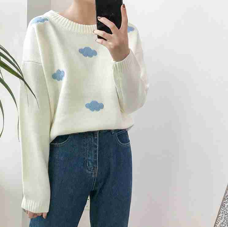 Loose cloud sweater sweater - Kng inc. ®