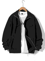 Men's Polo Collar Jacket Casual Jacket Fashion Slimming - Kng inc. ®