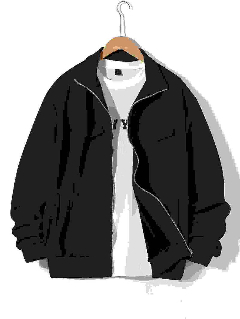 Men's Polo Collar Jacket Casual Jacket Fashion Slimming - Kng inc. ®