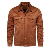 Fashion Slimming Men's Polo Collar Jacket Casual Jacket - Kng inc. ®
