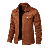 Fashion Slimming Men's Polo Collar Jacket Casual Jacket - Kng inc. ®